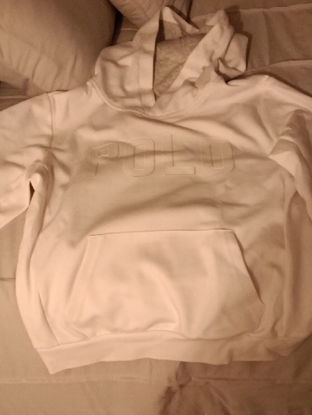 Polo by Ralph Lauren White Hoodie